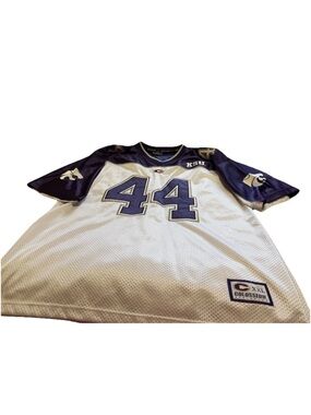 Colosseum Mens White K-State University Wildcats Football Jersey! XL
